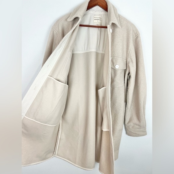 Jillian Harris × Jackson Rowe The Scholar Teddy Shacket Size Large - Picture 10 of 15